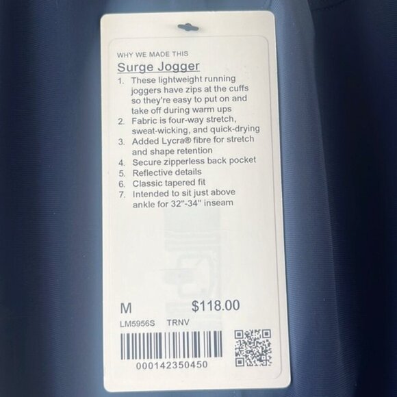 Surge Jogger - True Navy - Picture 8 of 8